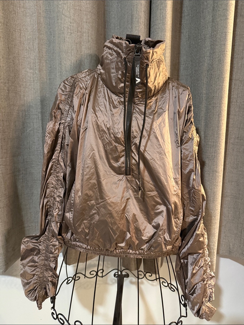 Athleta Shimmery Purple Pullover Jacket